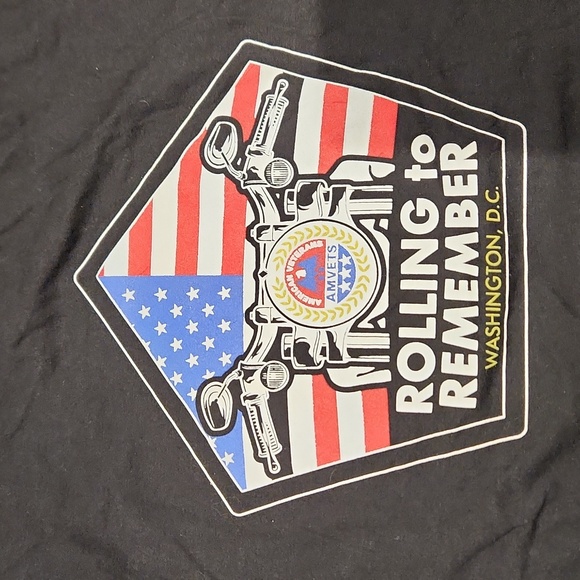 EUC Oscar Mike Apparel 2020 Rolling to Remember Washington DC Men's sz L tshirt - Picture 6 of 7
